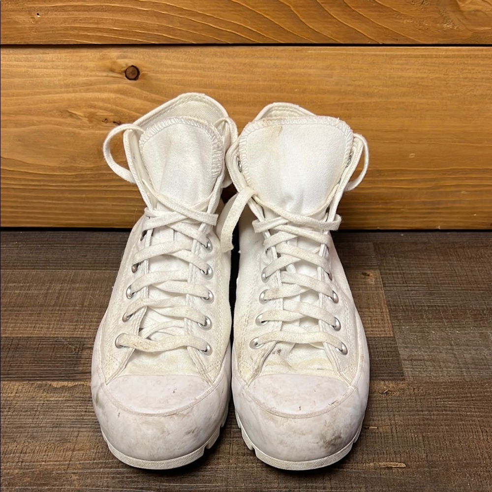 Converse WomensChuck Taylor All Star Lift WHITE US 10 Wedge Y2K 565902C Athletic